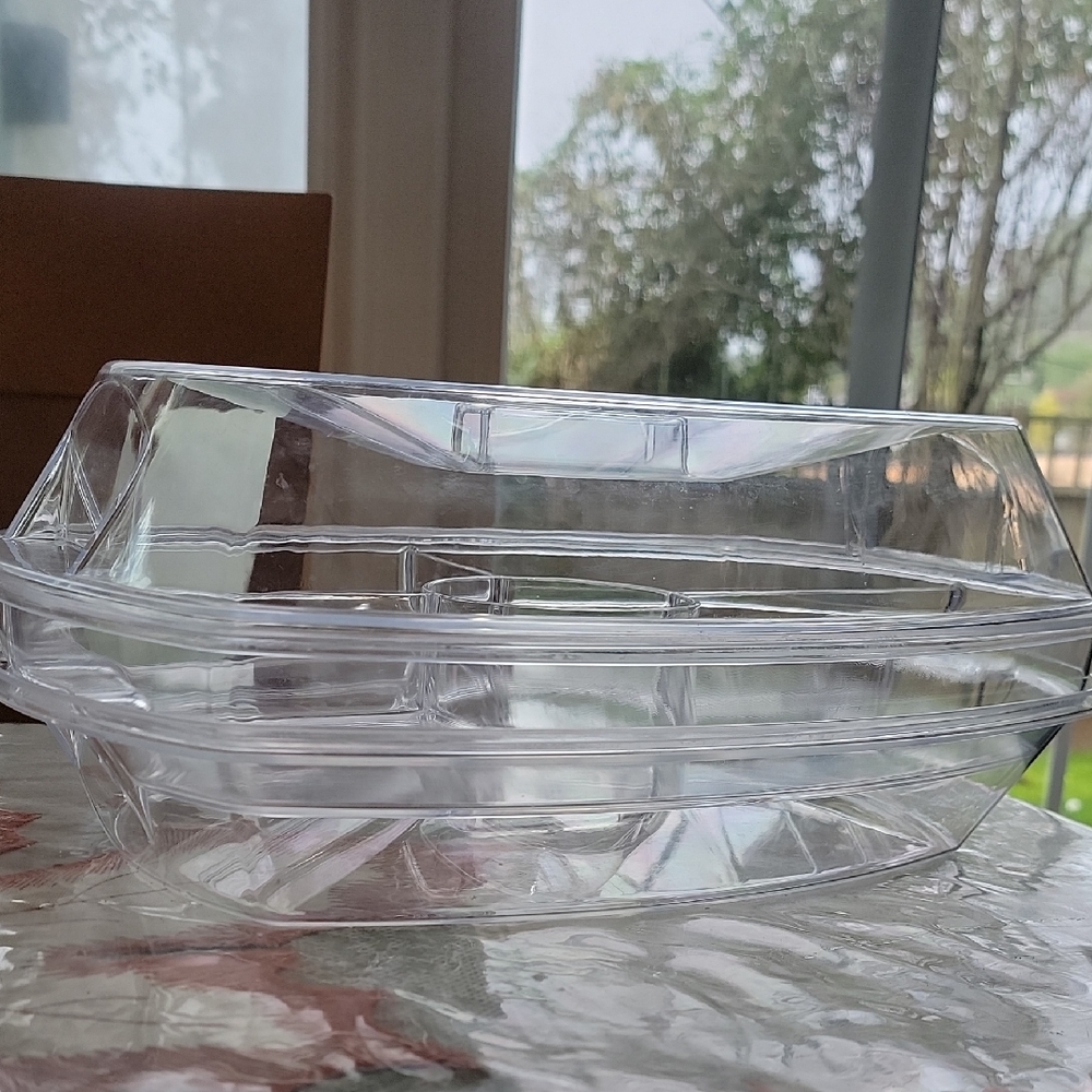 Clear Plastic Serving Tray